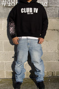 CLBIV "PAINTER" HOODIE BLK